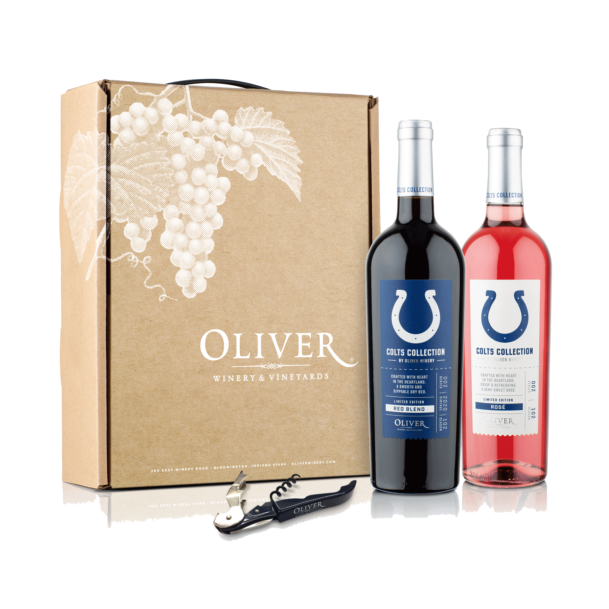 Gift Box: Go-for-Two Colts Collection + Wine Opener