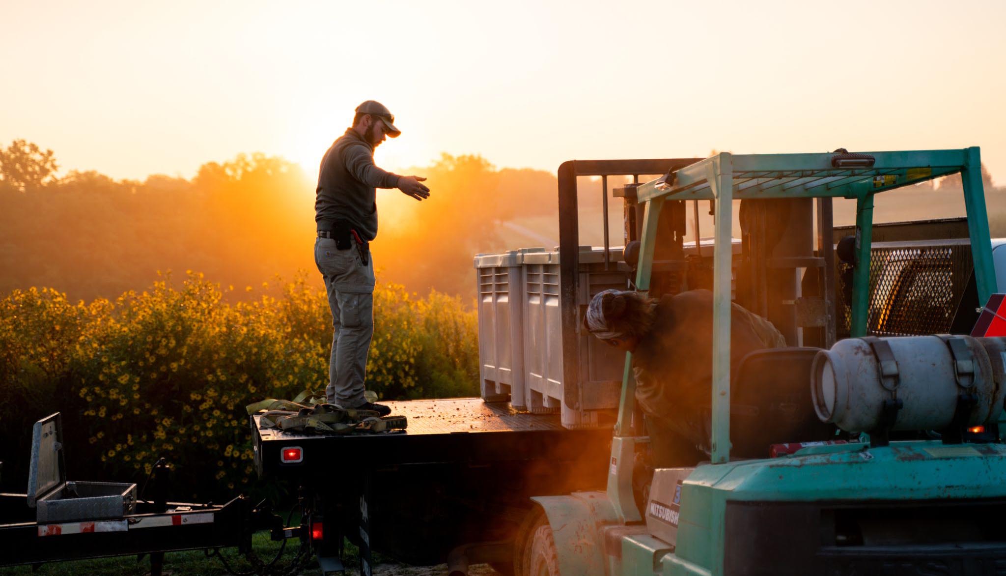 Creekbend Vineyard crew.