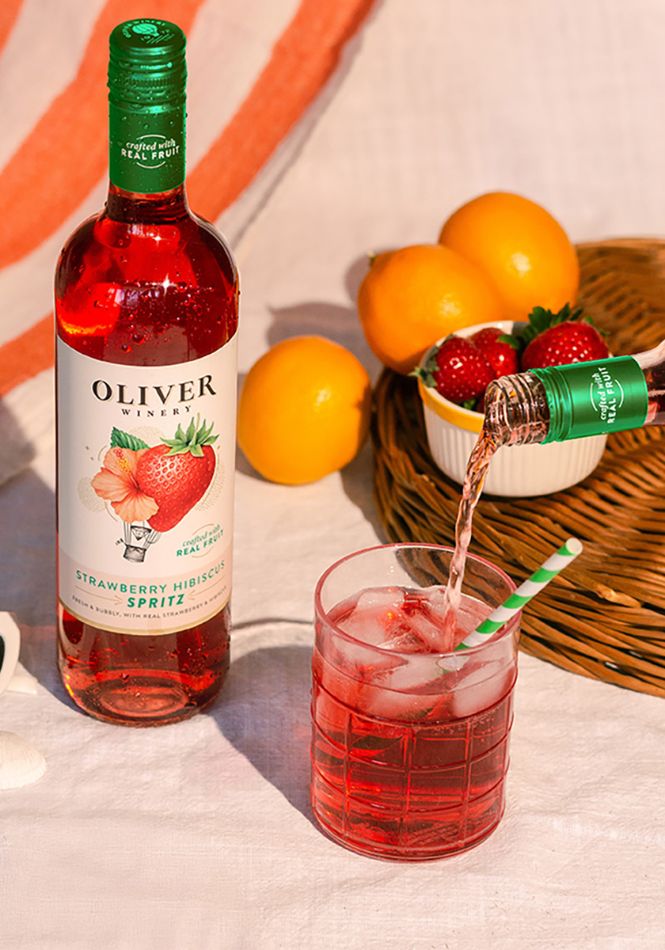 New Strawberry Hibiscus Spritz - coming soon!