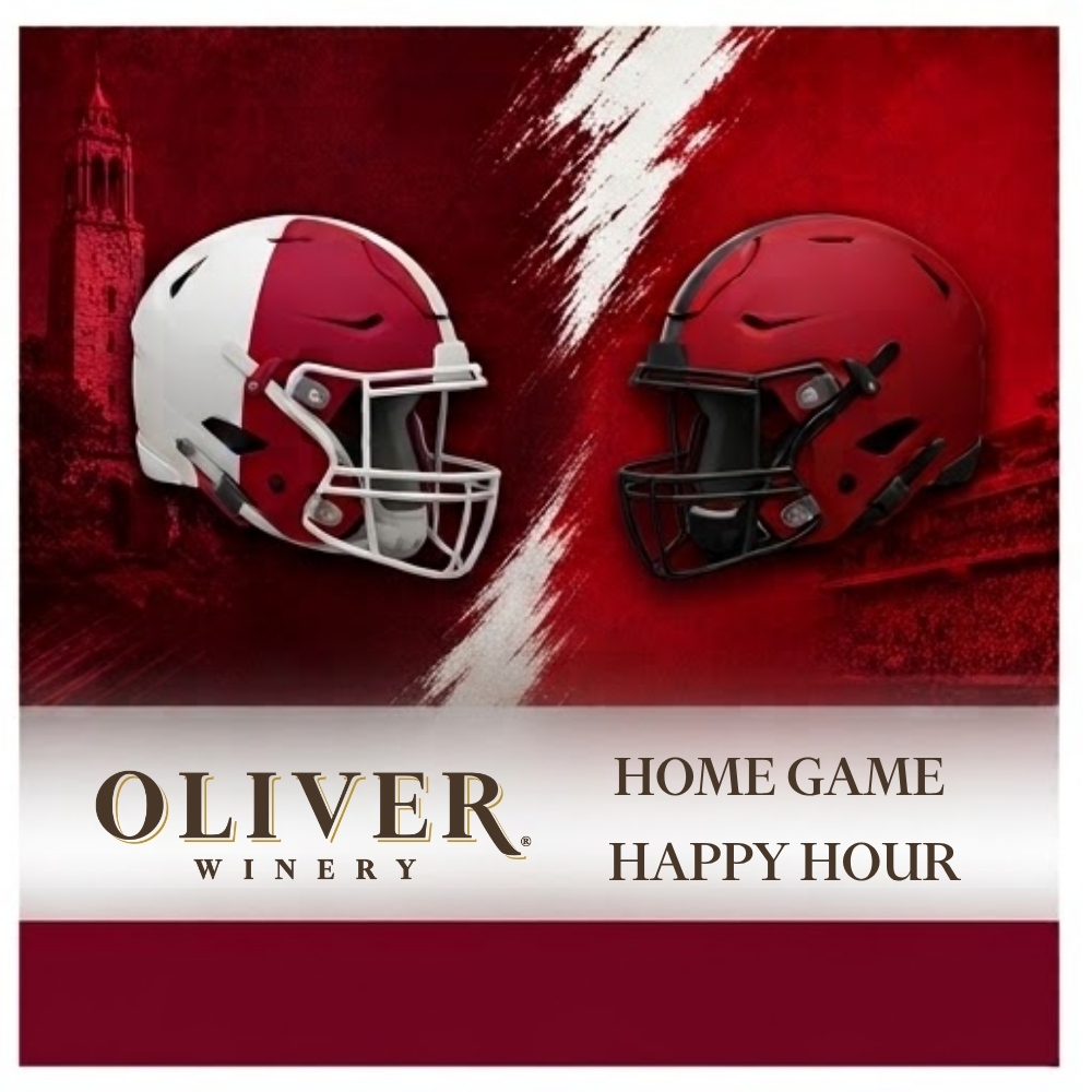 Oliver Winery Home Game Happy Hour