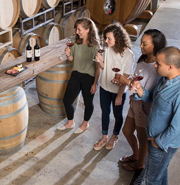 A behind the scenes look at Oliver Winery's state-of-the-art winemaking facilities.