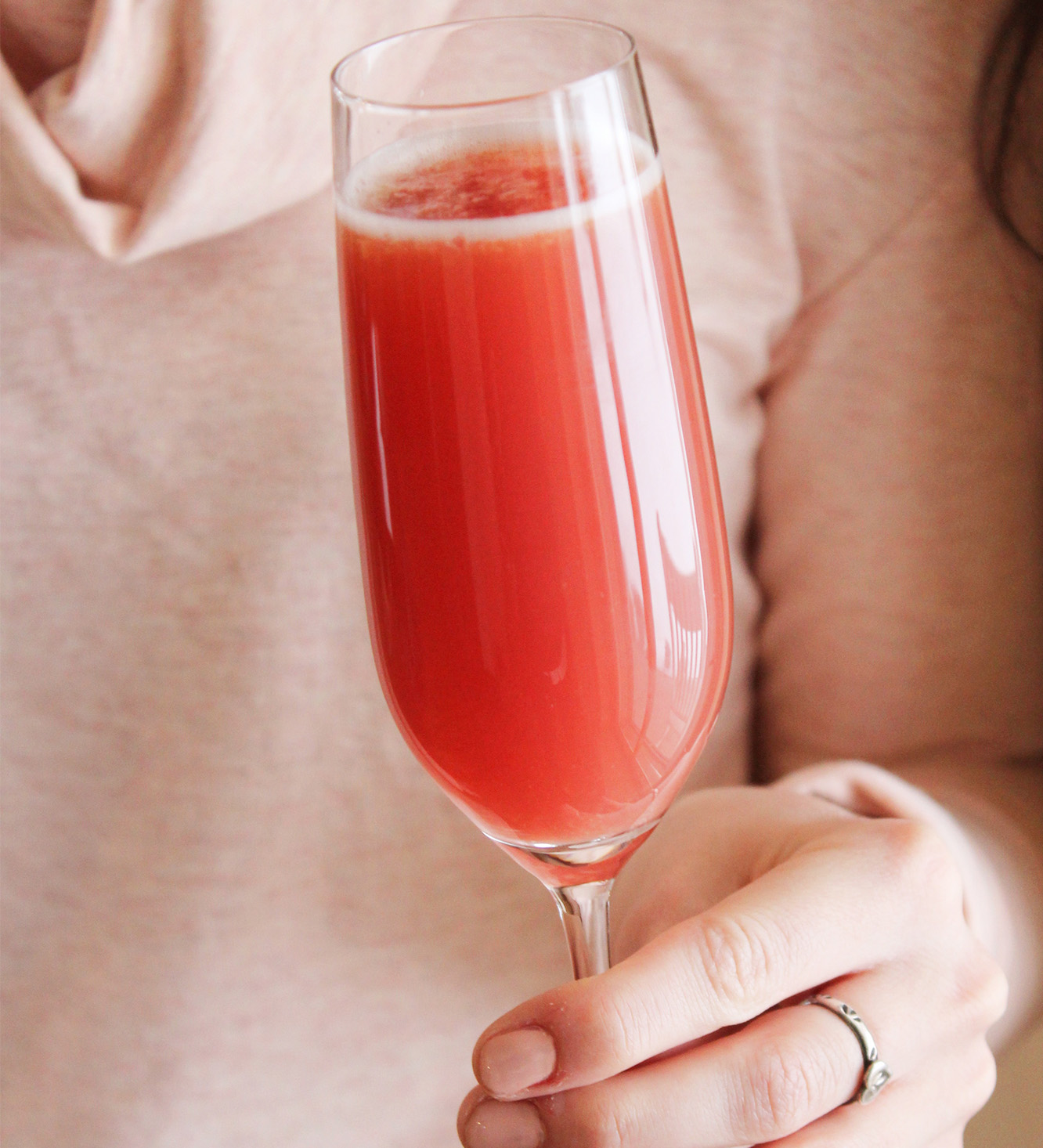 Bubblecraft Red - Sunrise Mimosa Recipe