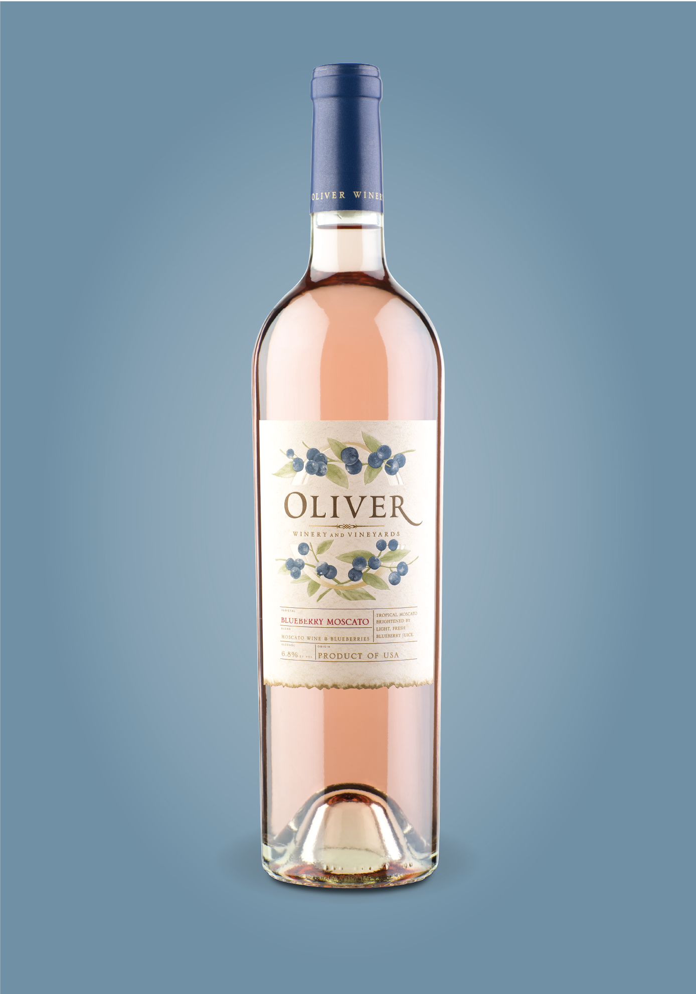 Oliver Winery Blueberry Moscato
