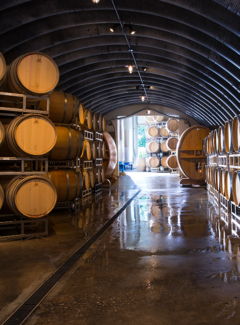 Oliver Winery cellar