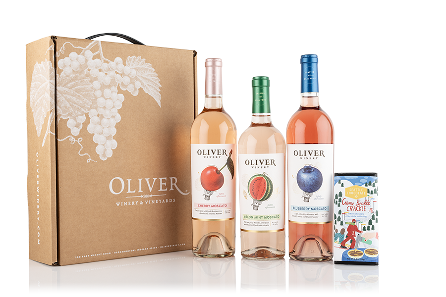 Moscato Flight Gift Box