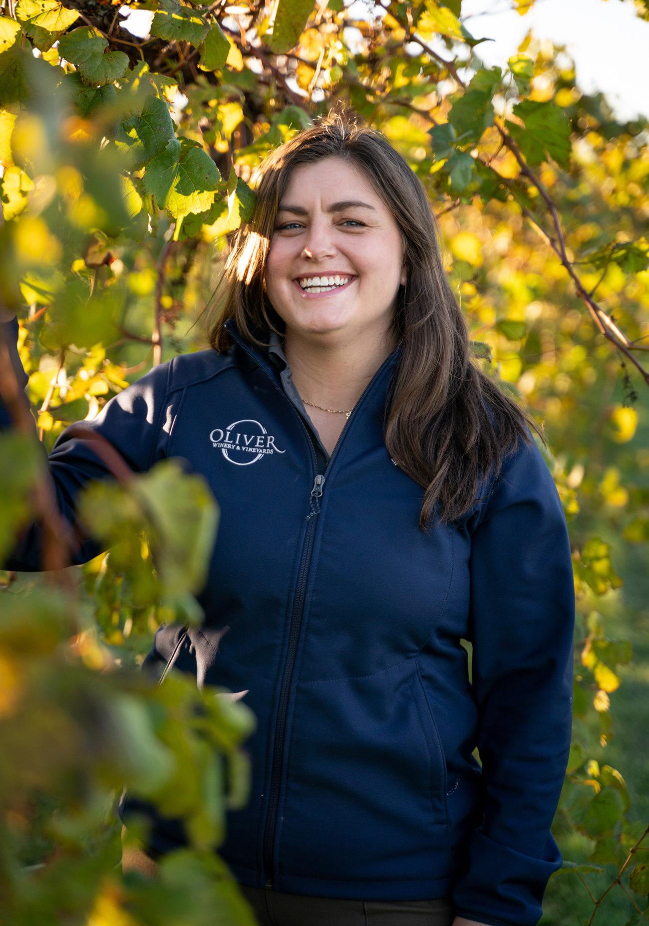 Laura Cleary at Creekbend Vineyard