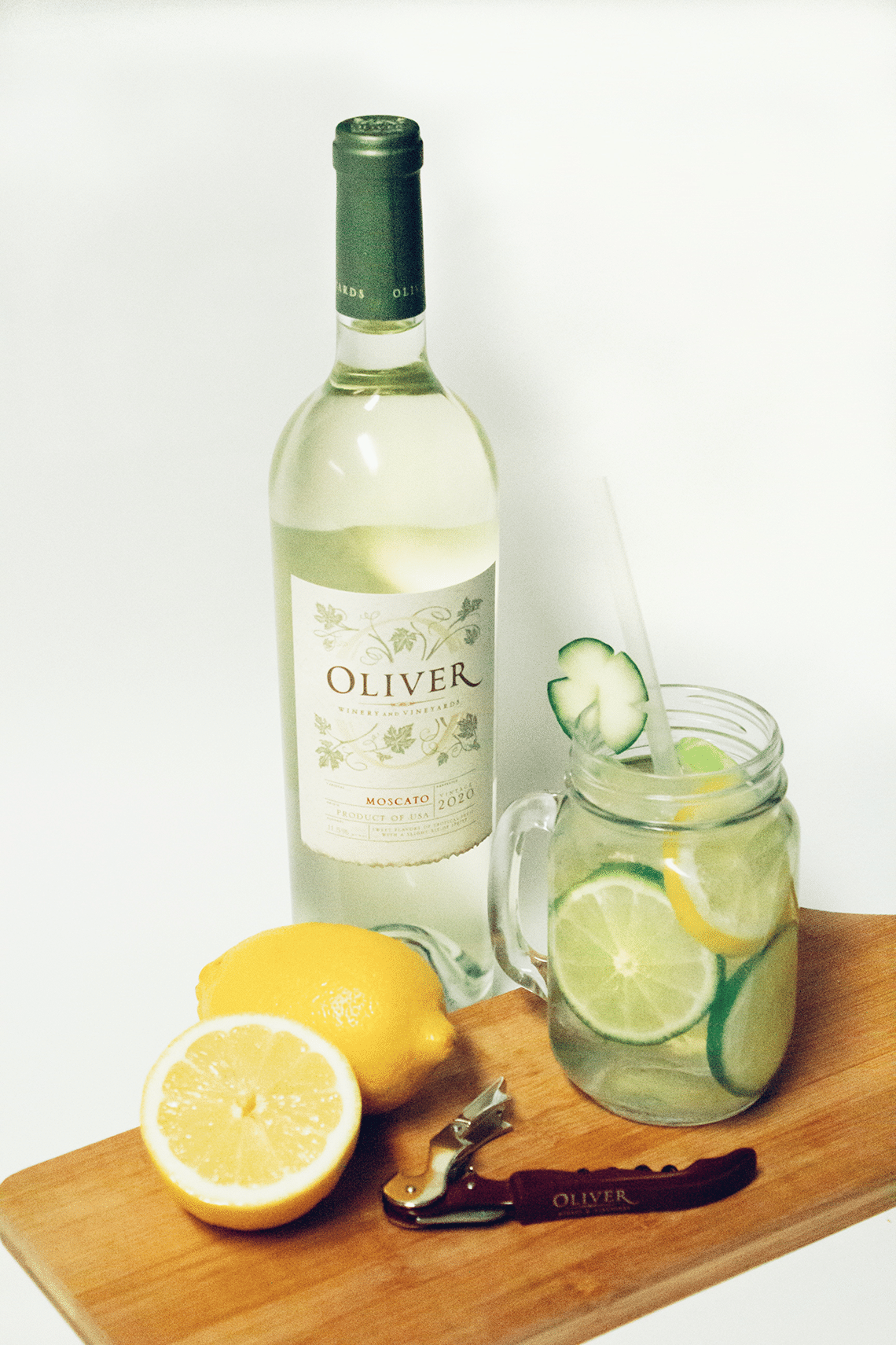 Oliver Winery Moscato Sangria Cocktail