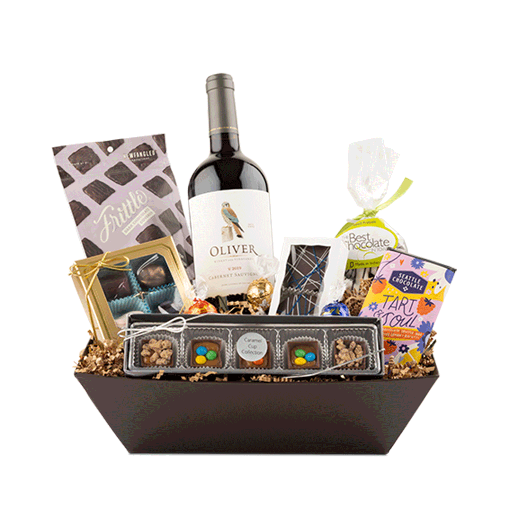 Chocolate Lover's Gift Basket