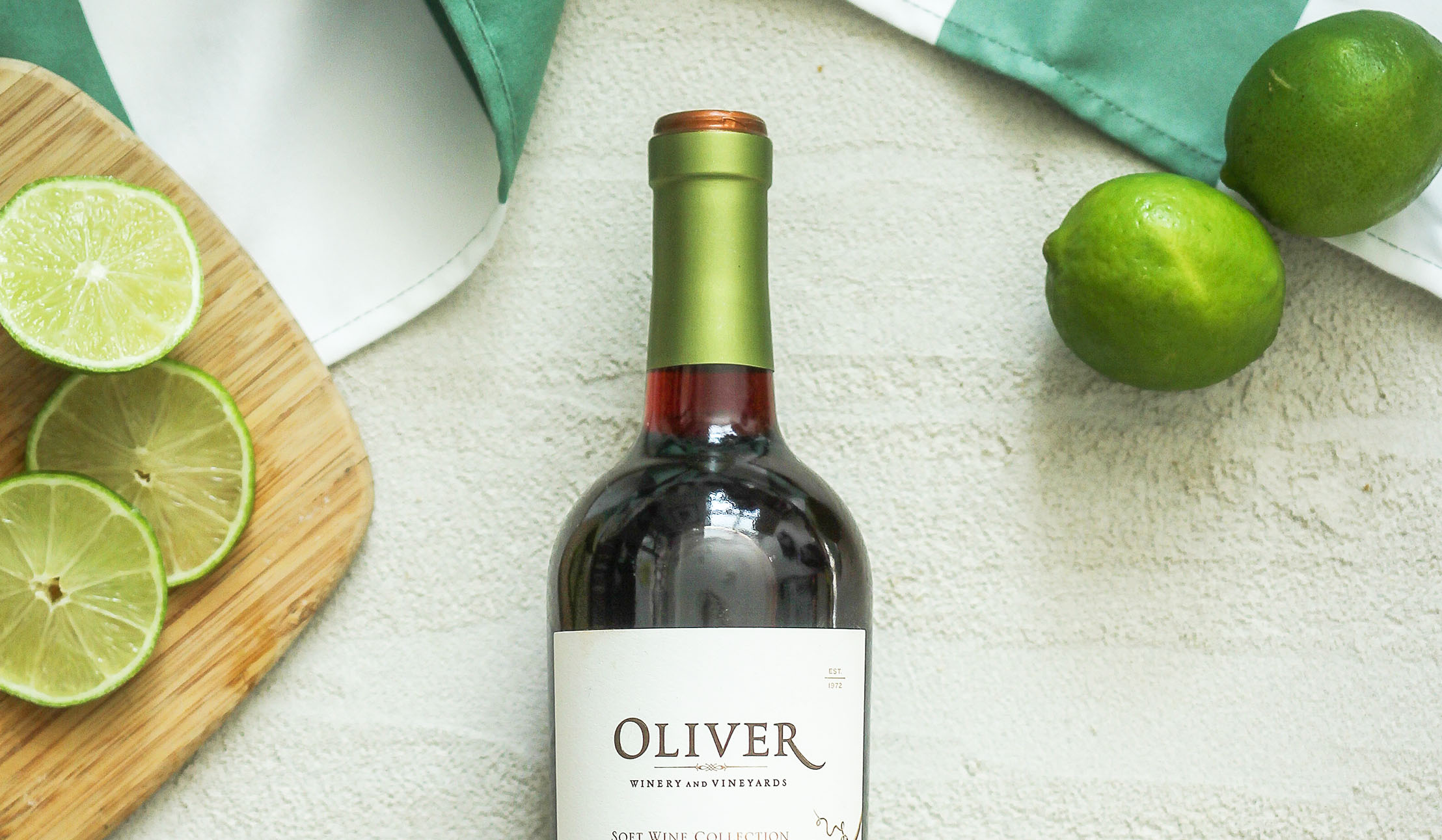 Oliver Winery Sweet Red Lime is the key to a perfect sangria