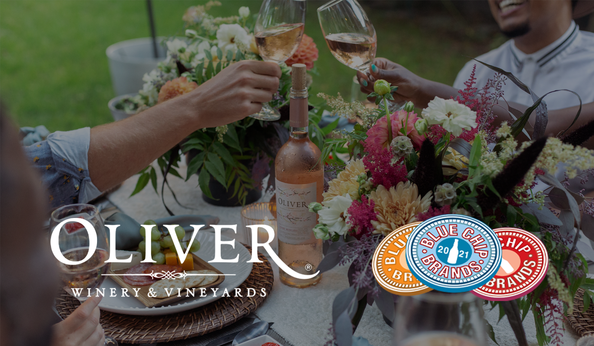 Oliver Winery is awarded Blue Chip Status for 2021