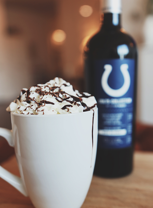 Red Wine Hot Chocolate with Colts Collection Dry Red
