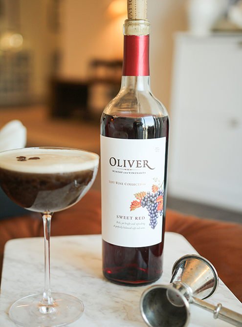 Sweet Red Espresso Martini