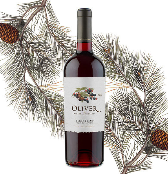 Oliver Winery's newest release, Berry Blend, hits tasting room shelves this winter.
