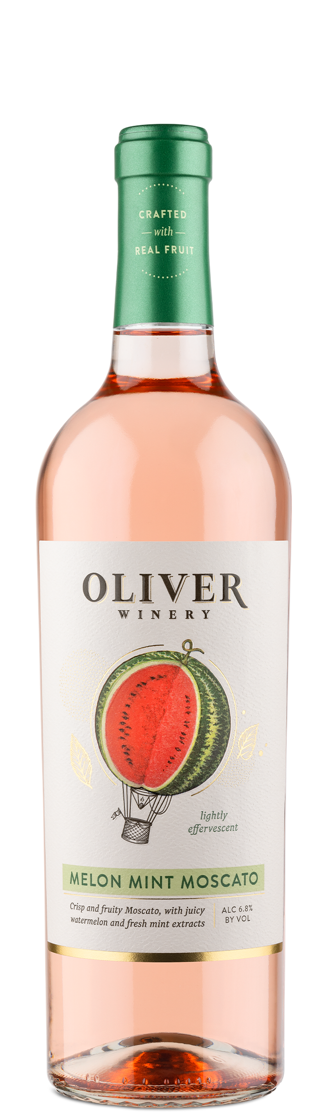 Melon Mint Moscato, new from Oliver Winery 