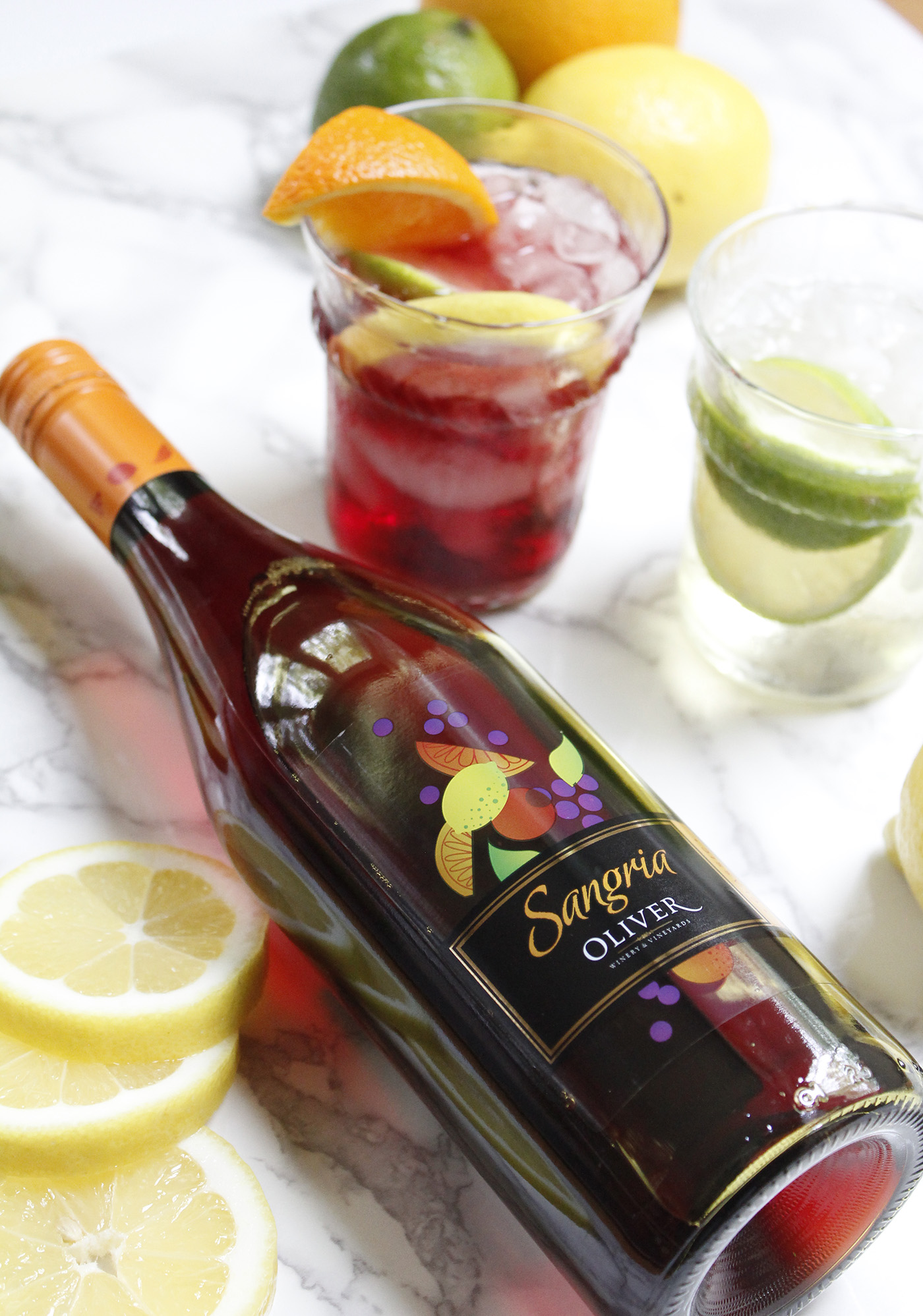 Oliver Sangria Classic red bottled sangria wine