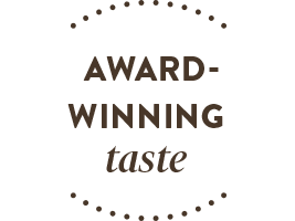 Award-Winning Taste