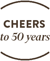 Cheers to 50 years