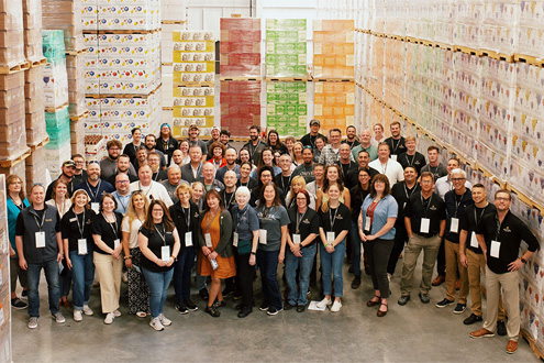 All employee photo at Oliver Winery on Field Day 2023.