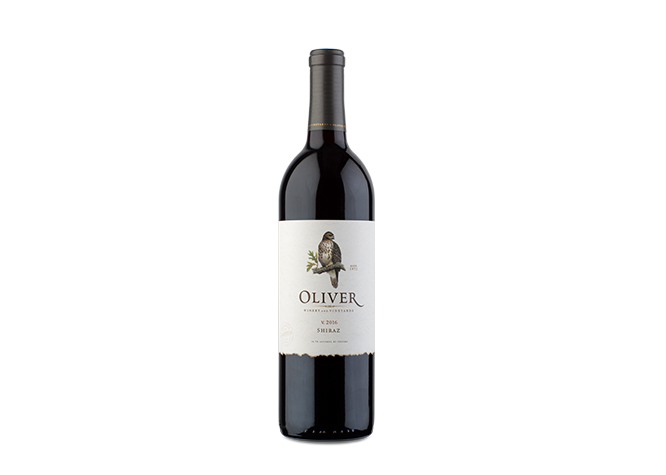 Oliver Winery's smooth and approachable Shiraz