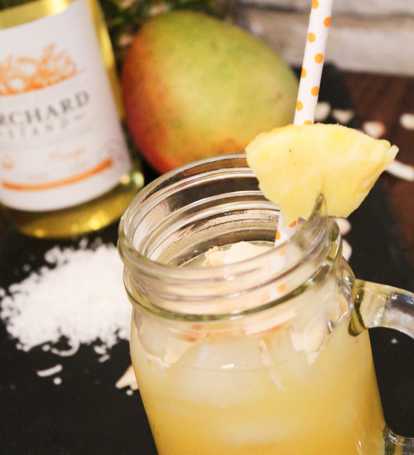 Mango Madness Honey Wine Cocktail