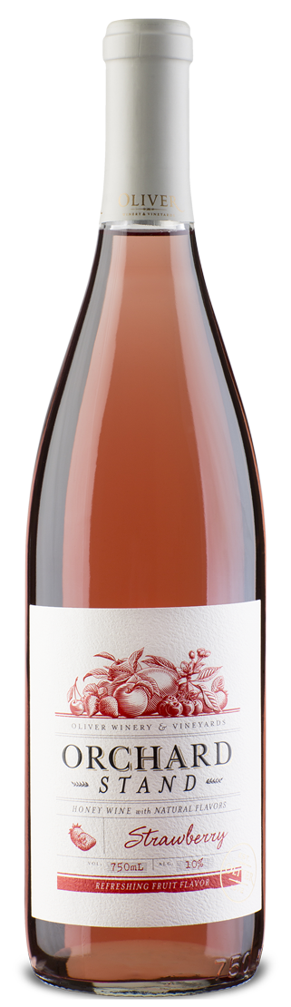 Orchard Stand Strawberry Honey Wine (Mead)