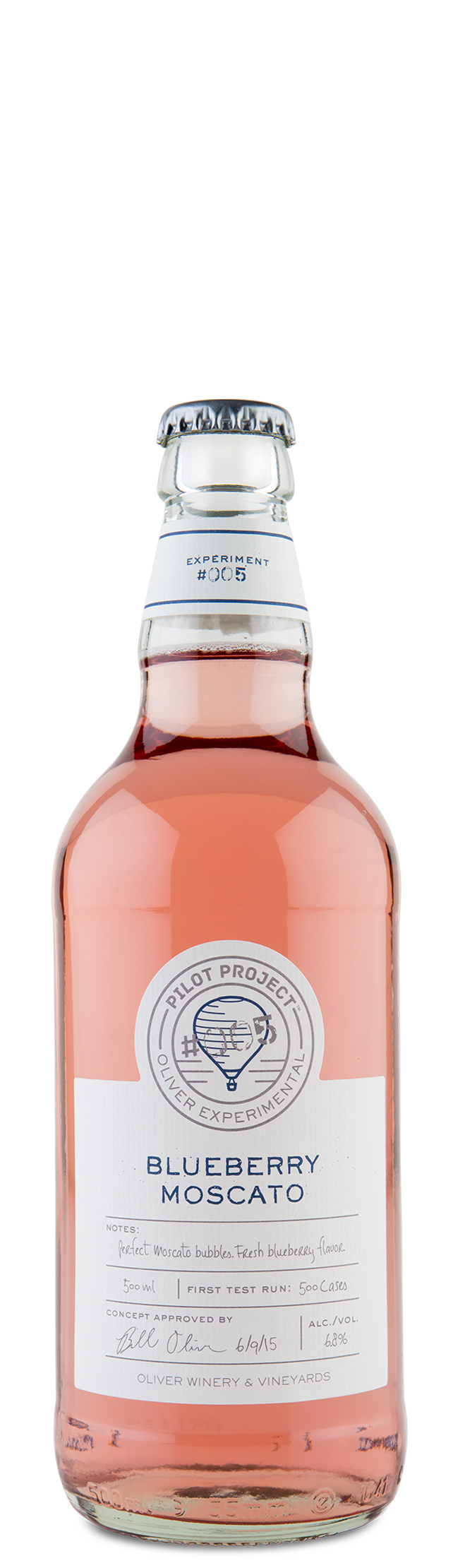 Oliver Blueberry Moscato - Fruity Moscato Wine
