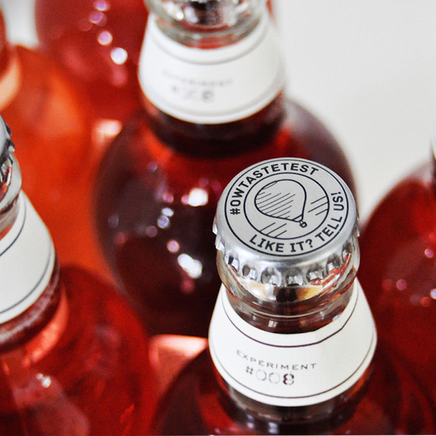 Blueberry Moscato - Branded Bottle Tops