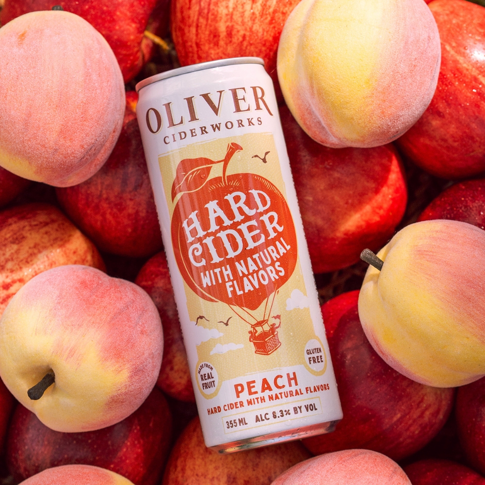 Oliver Ciderworks Peach Hard Cider