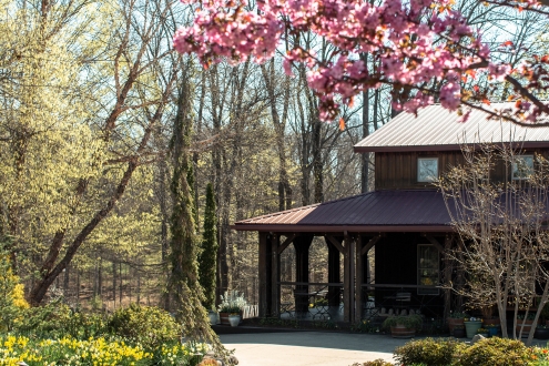 Image of Oliver Winery during Spring