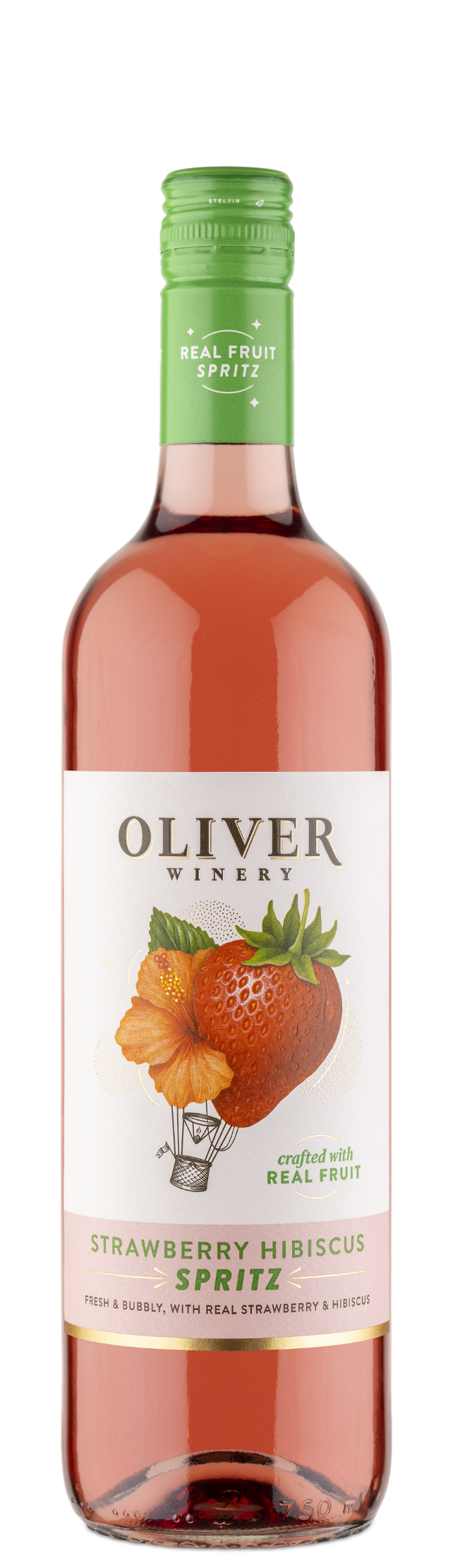 Oliver Winery Strawberry Hibiscus Spritz Wine