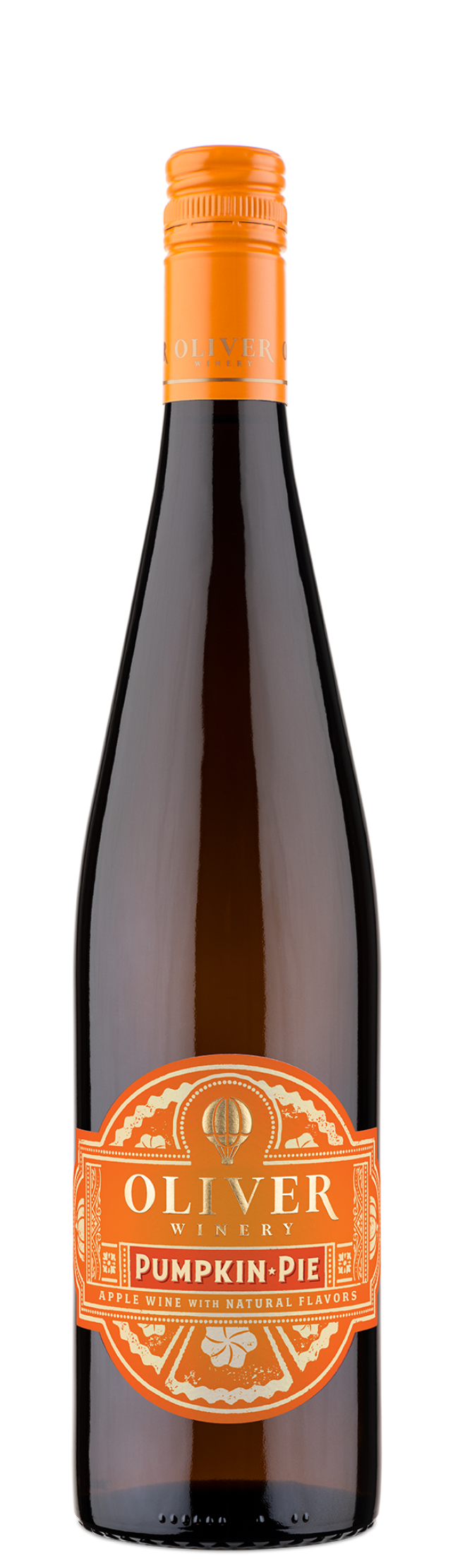 Oliver Winery Pumpkin Pie Wine Front Bottle Shot