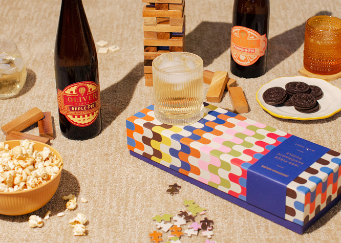 Oliver Winery Apple Pie and Pumpkin Pie and Game Night