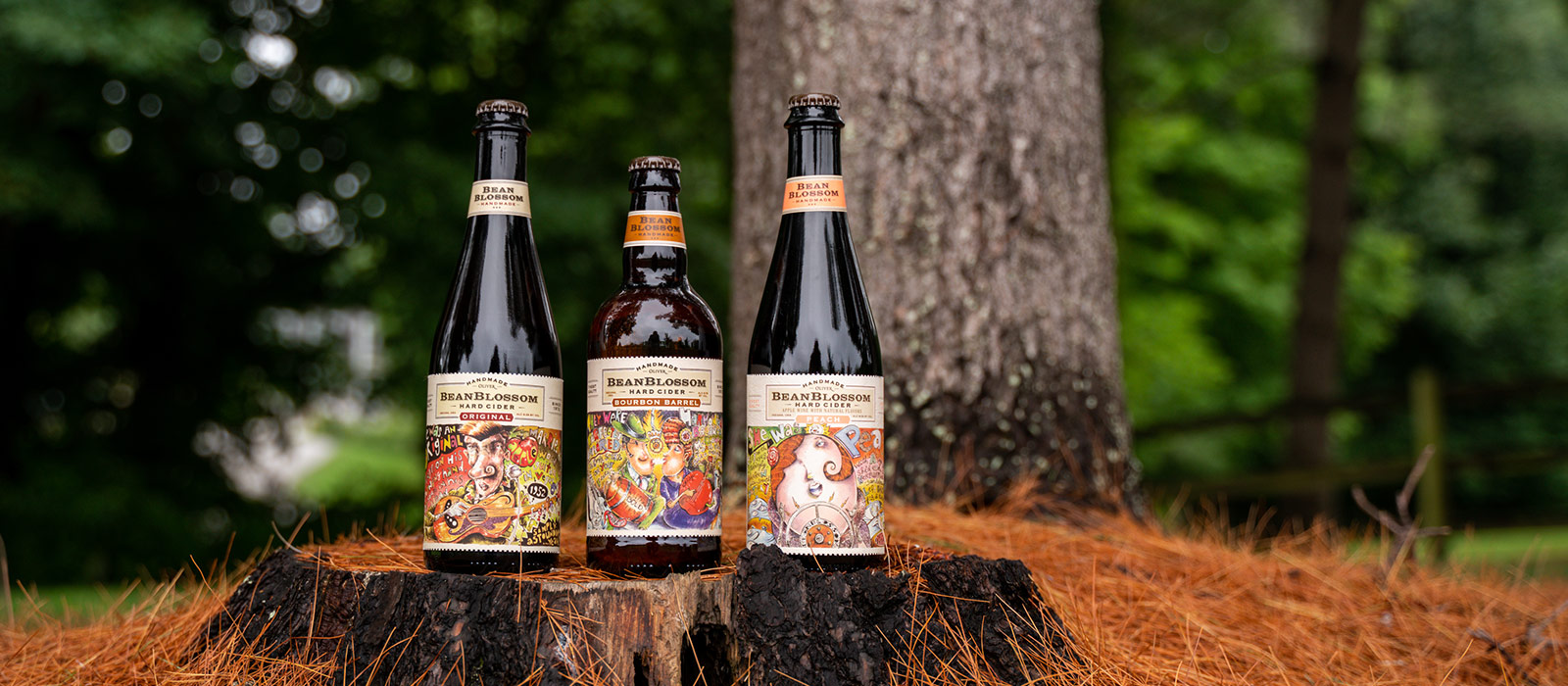 Beanblossom Peach Hard Cider Oliver Winery & Vineyards