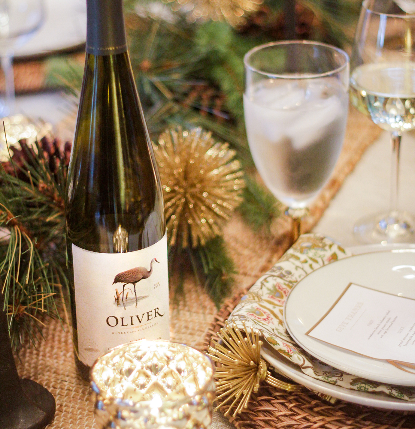 Gewurztraminer at the Thanksgiving table